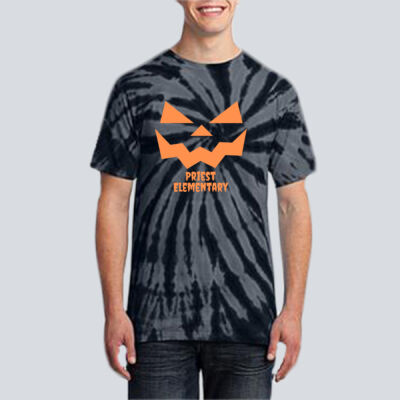 Adult Tie-Dye T-Shirt - Fall - Jacko Lantern Orange  Thumbnail