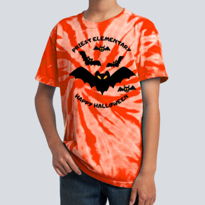 Youth Tie-Dye T-Shirt - Fall - Bats Thumbnail