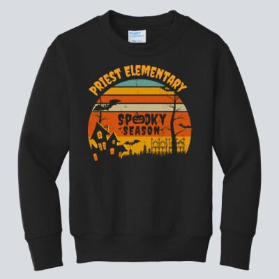 Youth Crewneck - Fall - Haunted House  Thumbnail