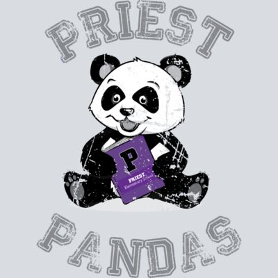 Priest Logo Distressed - Gray Words  Thumbnail