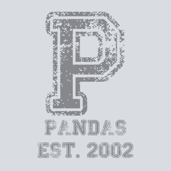 P Pandas Distressed - Gray  Thumbnail