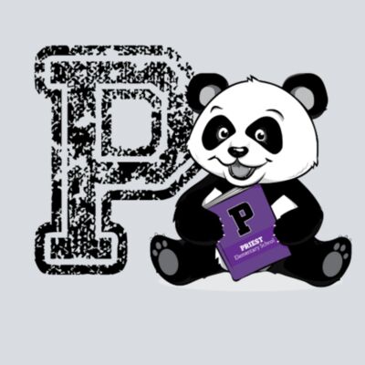 P Distressed and Logo - Black Thumbnail