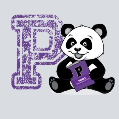 P Distressed and logo - Purple  Thumbnail